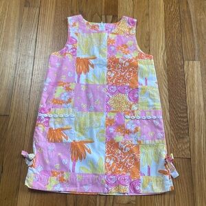 Vintage Lilly Pulitzer Girls Shift Dress